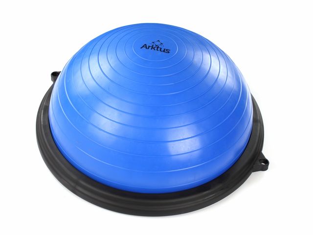 Meia Bola Bosu com Elásticos, Alças e Bomba Manual - Arktus Meia Bola Bosu com Elásticos, Alças e Bomba Manual - Arktus