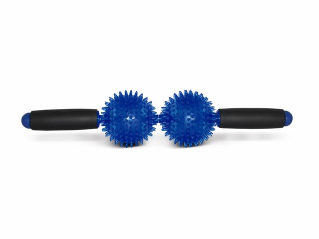 Rolo para Massagem com 2 Bolas Cravo - Arktus Rolo para Massagem com 2 Bolas Cravo - Arktus