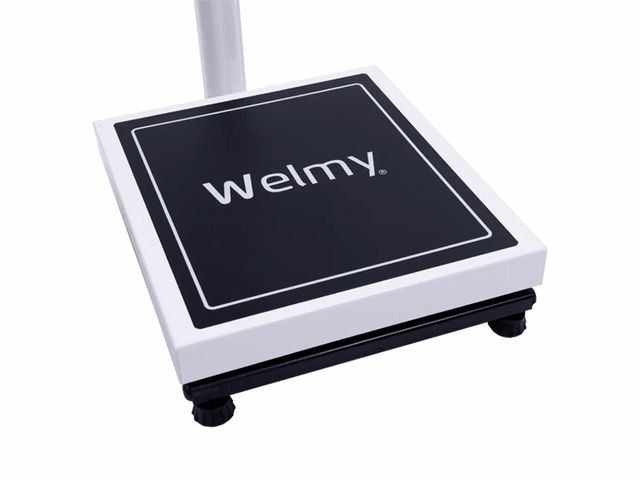 Balança Antropométrica Digital - LED - 200Kg - Welmy Balança Antropométrica Digital - LED - 200Kg - Welmy