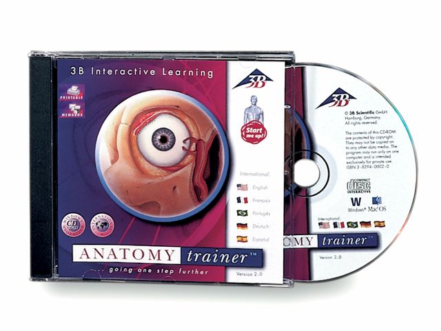 CD Software de Estudo de Anatomia Humana - 3B Scientific