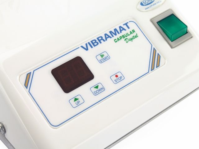 Amalgamador Capsular Digital, com Sistema de Amortecedor que Anula as Vibrações, Oferece uma Homogeneização Ideal - Modelo Vibramat - Schuster Amalgamador Capsular Digital, com Sistema de Amortecedor que Anula as Vibrações, Oferece uma Homogeneização Ideal - Modelo Vibramat - Schuster