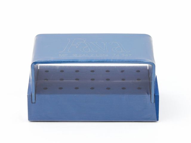 Estojo Milleniun para 21 Brocas FG - Cor Azul - Fava Estojo Milleniun para 21 Brocas FG - Cor Azul - Fava