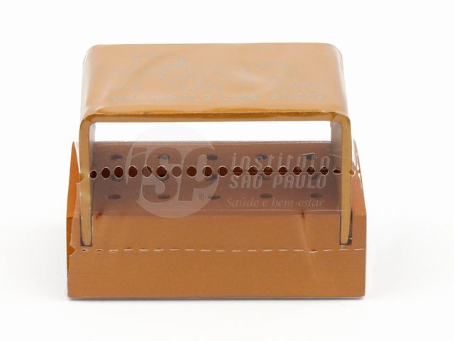 Estojo Para 15 Brocas Fg Cor Ferrugem - Aluminio - Fava Estojo Para 15 Brocas Fg Cor Ferrugem - Aluminio - Fava