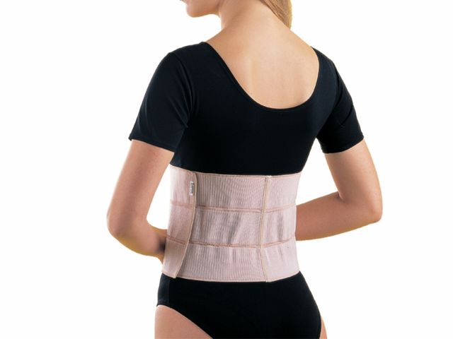 Faixa Abdominal Elástica - Bege - Tamanho GG - Mercur Faixa Abdominal Elástica - Bege - Tamanho GG - Mercur