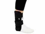 Estabilizador para Tornozelo Ajustável - Tipo Cast - Preto - Mercur - OUTLET* Enquanto durarem os estoques