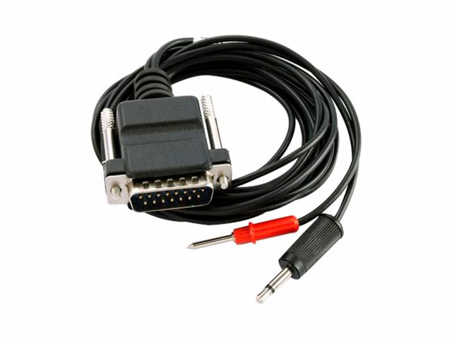 Cabo 36 com Pontas Pino Banana, Utilizado no Equipamento Neurodyn 10 Canais, para Terapia Combinada - Cor Preto - Ibramed Cabo 36 com Pontas Pino Banana, Utilizado no Equipamento Neurodyn 10 Canais, para Terapia Combinada - Cor Preto - Ibramed