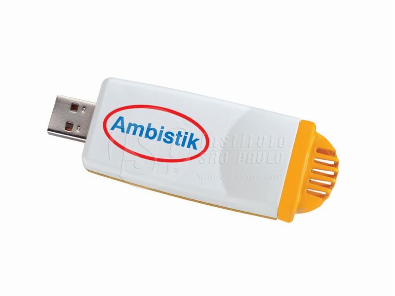 Ambistik Calibrador USB e Sensor de Temperatura, Pressão e Umidade, Análise Rápida e com Precisão nas Medidas das Condições do Ambiente para Espirômetros Spirostik - Geratherm
