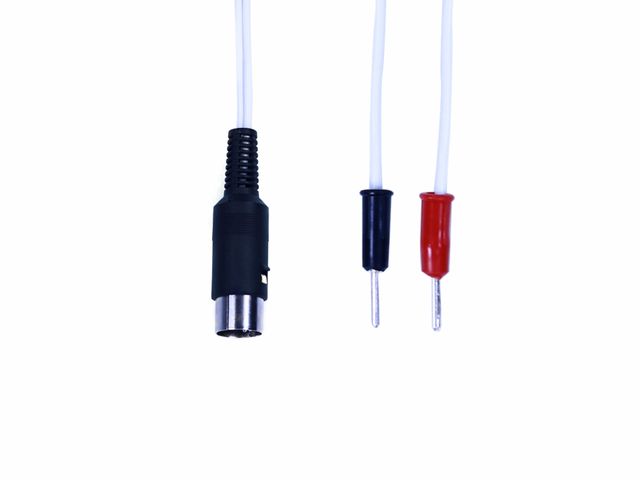 Cabo Din Mini Banana - para Dualpex 961, Dualpex 961 Sport, Dialpulsi 990 - Quark Cabo Din Mini Banana - para Dualpex 961, Dualpex 961 Sport, Dialpulsi 990 - Quark