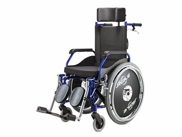 Cadeira de Rodas Ágile Reclinável - 120Kg - Jaguaribe