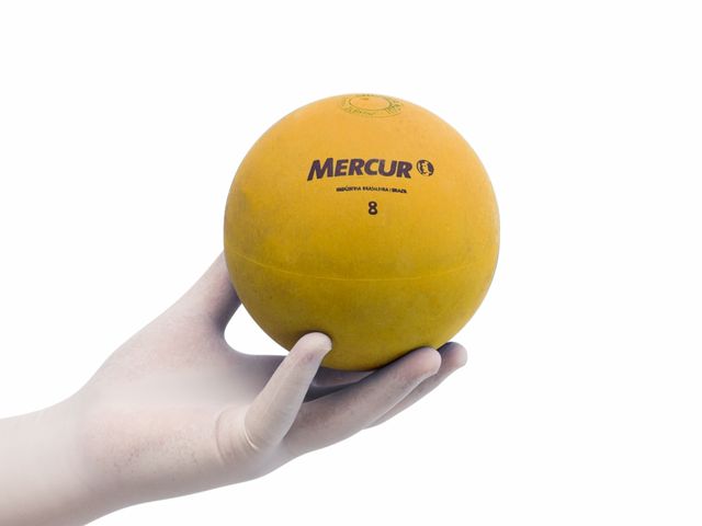 Bola de Borracha nº 8 - Inflável - Mercur Bola de Borracha nº 8 - Inflável - Mercur