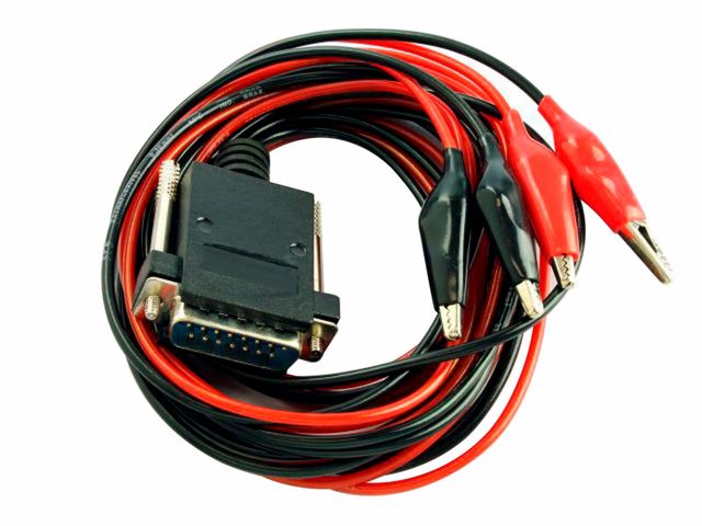 Cabo 29 para Neurodyn 10 Canais até n° série 64517 - Cor Vermelho/Preto - Arktus Cabo 29 para Neurodyn 10 Canais até n° série 64517 - Cor Vermelho/Preto - Arktus