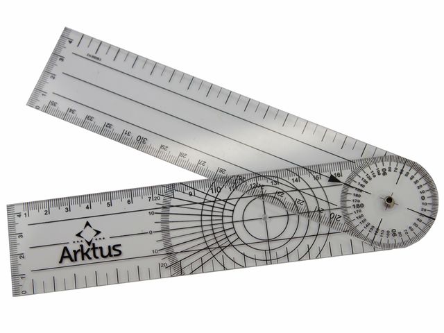 Goniômetro em Acrílico - Arktus Goniômetro em Acrílico - Arktus