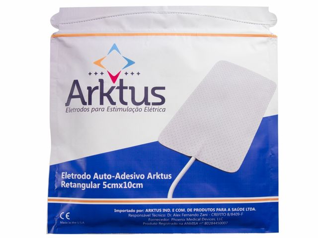 Eletrodo Autoadesivo – 10x5cm - 4un – Arktus Eletrodo Autoadesivo – 10x5cm - 4un – Arktus