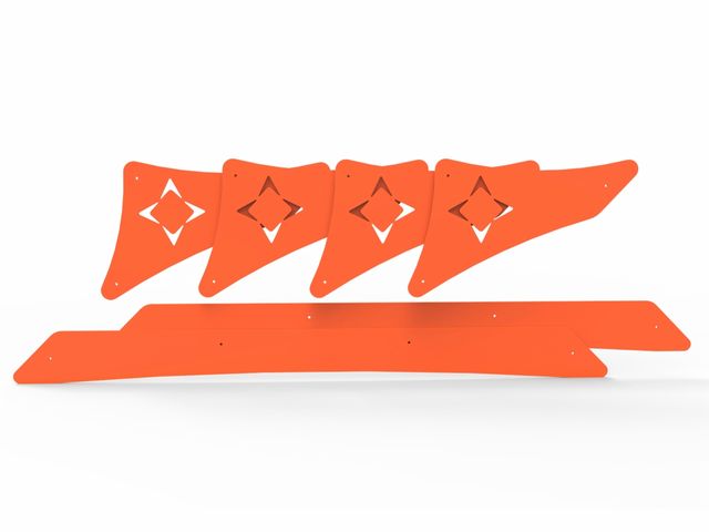 Kit de Acrílico Para Reformer - Cross Pilates - Arktus Kit de Acrílico Para Reformer - Cross Pilates - Arktus
