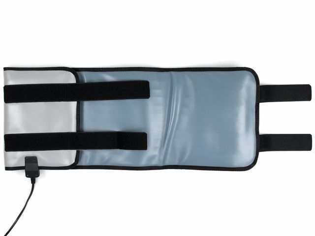 Manta Térmica Termotek Abdominal - 27x97cm - Prata - Estek Manta Térmica Termotek Abdominal - 27x97cm - Prata - Estek