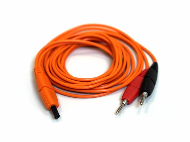 Cabo para Neurodyn Portátil e Ares (versão azul) - Conector L - Cor Laranja ou Preto - Ibramed Cabo para Neurodyn Portátil e Ares (versão azul) - Conector L - Cor Laranja ou Preto - Ibramed