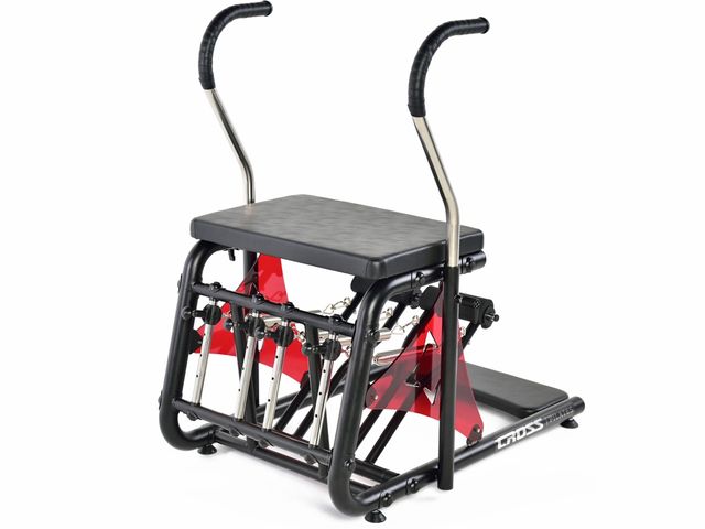 Aparelho de Cross Pilates Cadeira Combo - Arktus - Acrílico vendido separadamente (não acompanha o equipamento)