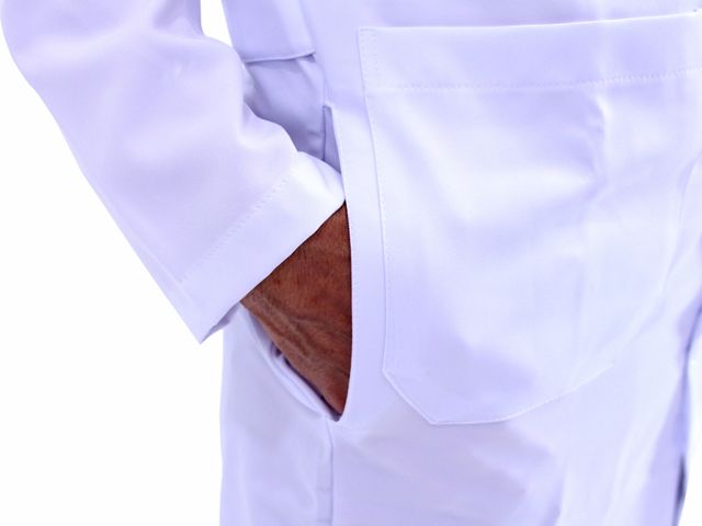 Jaleco Masculino Gola Sport Manga Longa - Toque Branco Jaleco Masculino Gola Sport Manga Longa - Toque Branco