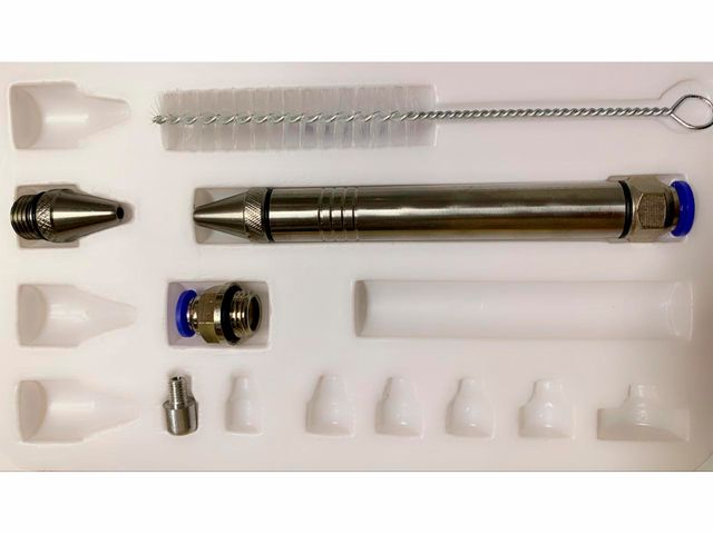 Kit Caneta Extratora em Inox - Com Adaptador 6mm e 8mm - Arktus 