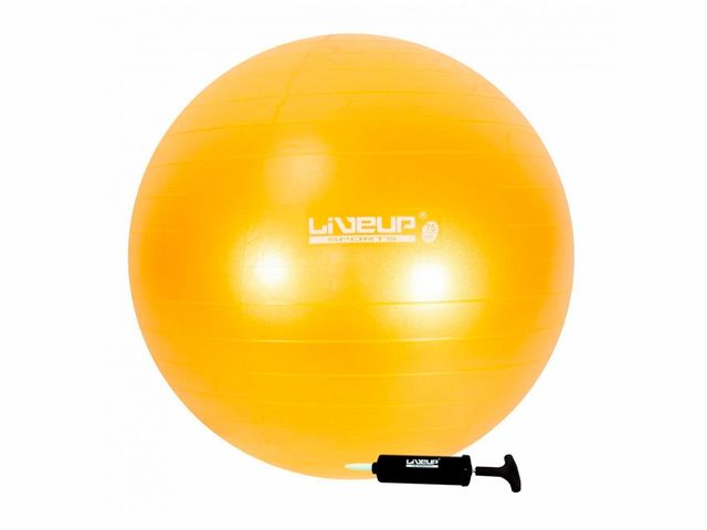 Bola Suíça Premium para Pilates - com Bomba de Ar - LiveUp Bola Suíça Premium para Pilates - com Bomba de Ar - LiveUp