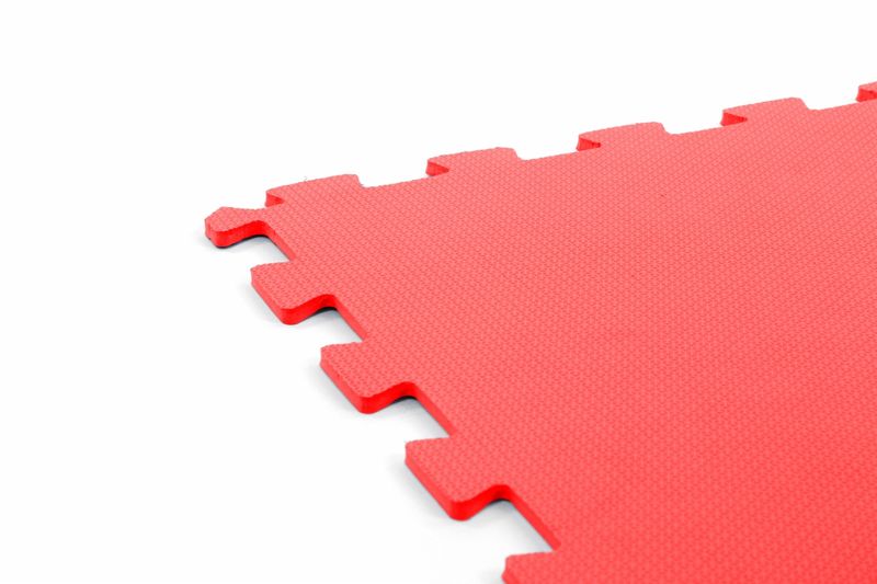 Tatame em EVA com Encaixe 2023 - 50x50cm - Vermelho, 20mm - Arktus - ENQUANTO DURAREM OS ESTOQUES