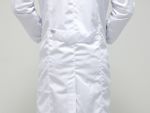 Jaleco Masculino Gola Blazer - Com Opções de Bordado - Manga Longa - Toque Branco