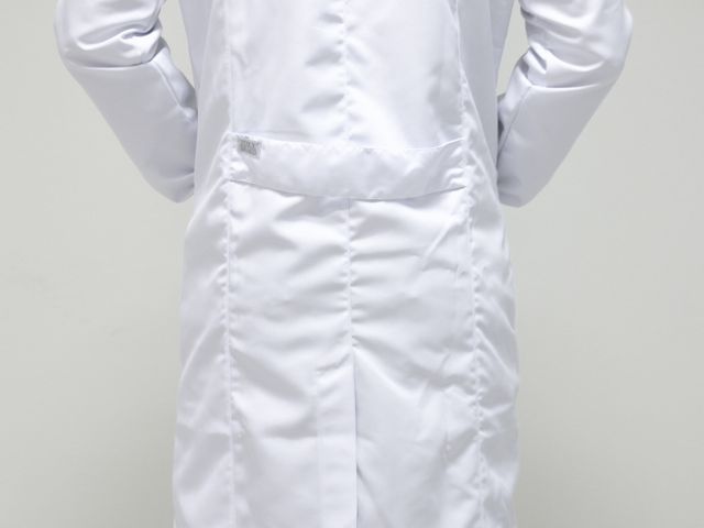 Jaleco Masculino Gola Blazer - Com Opções de Bordado - Manga Longa - Toque Branco