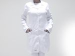 Jaleco Feminino Gola Sport - Com ou Sem Bordado - Manga Longa - Toque Branco