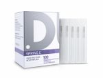 Agulha para Acupuntura Spring C - 0,25x25mm - 100un - Embalagem Individual - DUX
