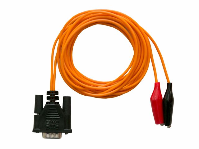 cabo 107 para Novo Neurodyn Esthetic - Garra jacaré - cor laranja - IBRAMED