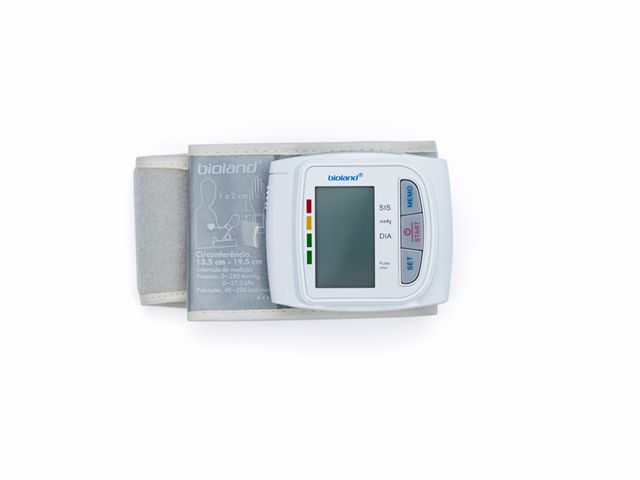 Aparelho de Pressão Digital de Pulso - Sensor Arritmia - Bioland Aparelho de Pressão Digital de Pulso - Sensor Arritmia - Bioland