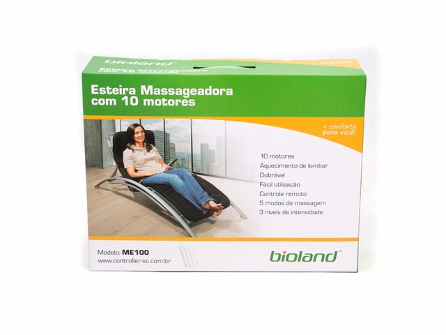 Esteira Massageadora com 10 Motores e Aquecimento - Bioland Esteira Massageadora com 10 Motores e Aquecimento - Bioland