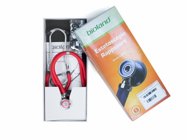 Estetoscópio Duplo Rappaport - Adulto e Pediátrico - Bioland Estetoscópio Duplo Rappaport - Adulto e Pediátrico - Bioland
