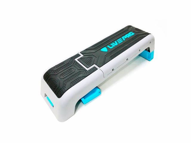 Plataforma Step Multifuncional Live Pro Para Exercícios - LiveUp Plataforma Step Multifuncional Live Pro Para Exercícios - LiveUp