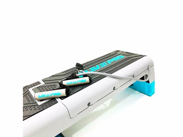 Plataforma Step Multifuncional Live Pro Para Exercícios - LiveUp Plataforma Step Multifuncional Live Pro Para Exercícios - LiveUp