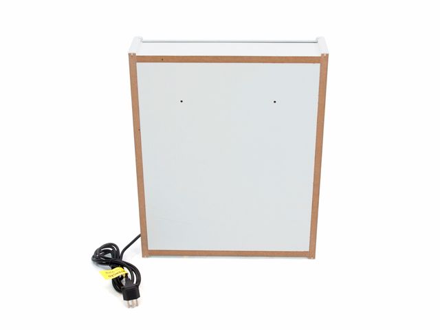 Negatoscópio em MDF - Branco - 01 Corpo - Arktus Negatoscópio em MDF - Branco - 01 Corpo - Arktus