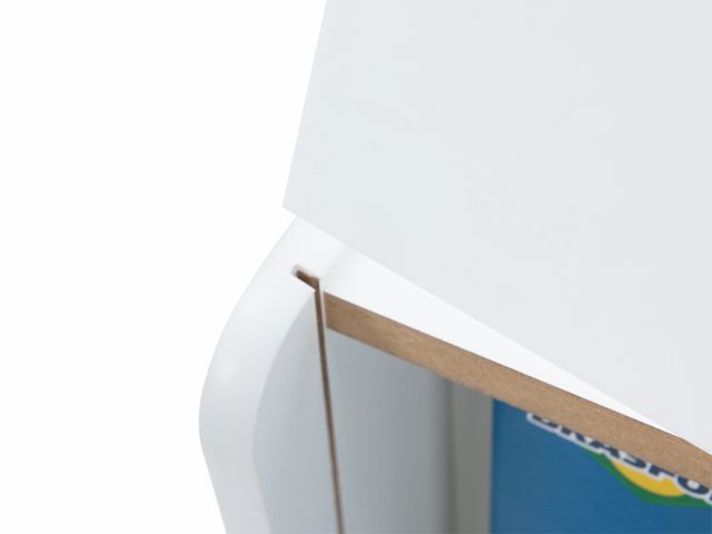 Negatoscópio em MDF - Branco - 01 Corpo - Arktus Negatoscópio em MDF - Branco - 01 Corpo - Arktus