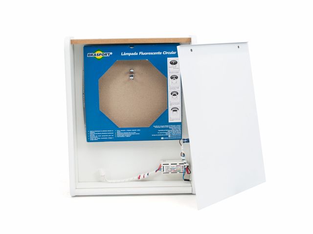 Negatoscópio em MDF - Branco - 01 Corpo - Arktus Negatoscópio em MDF - Branco - 01 Corpo - Arktus