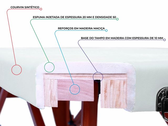 Maca Portátil Dobrável com Espuma Injetada - Arktus Maca Portátil Dobrável com Espuma Injetada - Arktus