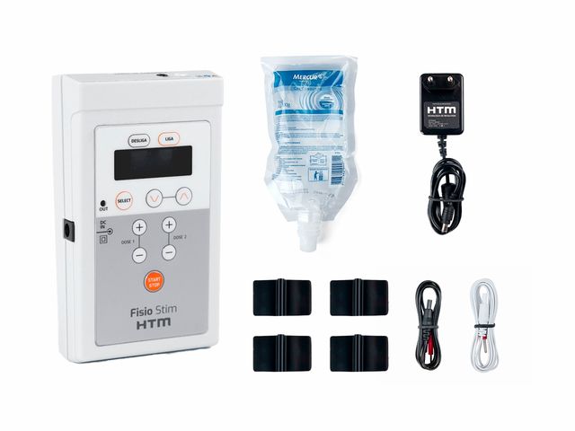 Fisio Stim HTM – Eletroestimulador Portátil de Correntes TENS e FES