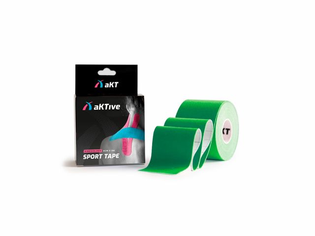 Bandagem Neuromuscular Elástica Adesiva Sport Tape - 05m x 05cm - Aktive Bandagem Neuromuscular Elástica Adesiva Sport Tape - 05m x 05cm - Aktive