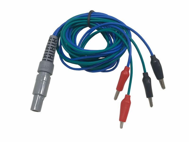 Cabo para Eletrolipólise – para Novo Stimulus-R, Novo Hibridi, Stimulus Esthetic – Azul e Verde – HTM