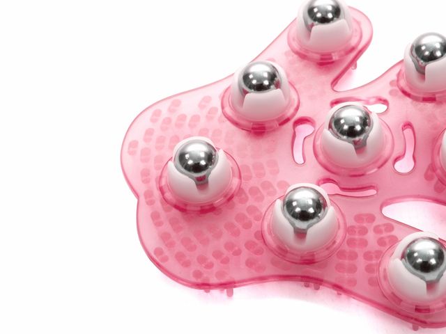 Luva Massageadora Corporal - com Esferas - Estek Luva Massageadora Corporal - com Esferas - Estek