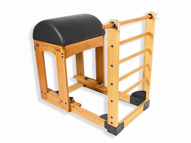 Aparelho de Pilates Ladder Barrel Classic - Arktus - Estofado é vendido separadamente (não acompanha o produto)