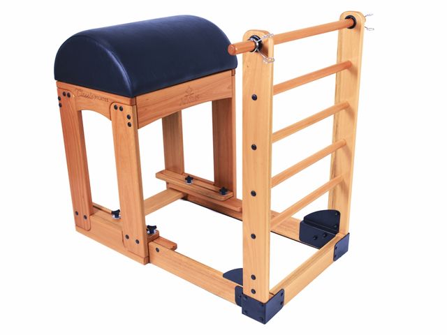 Aparelho de Pilates Ladder Barrel Classic - Arktus - Estofado é vendido separadamente (não acompanha o produto)
