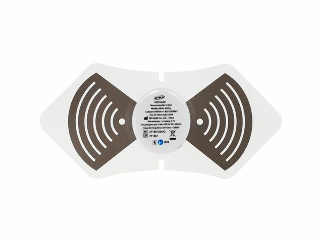 Aparelho Eletroestimulador Tens Portátil Alívio Já Plus - G-Tech Aparelho Eletroestimulador Tens Portátil Alívio Já Plus - G-Tech