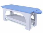 Imagem do produto Maca de Massagem Bella - Fixa - 80cm de Largura - Base Branca - Arktus