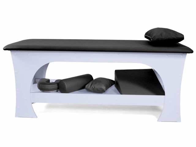 Maca de Massagem Bella - Fixa - 80cm de Largura - Base Branca - Arktus Maca de Massagem Bella - Fixa - 80cm de Largura - Base Branca - Arktus