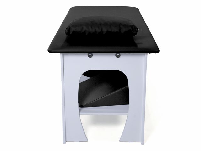 Maca de Massagem Bella - Fixa - 80cm de Largura - Base Branca - Arktus Maca de Massagem Bella - Fixa - 80cm de Largura - Base Branca - Arktus