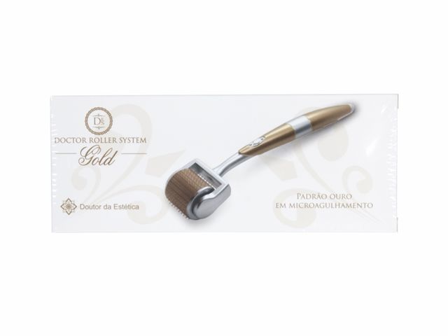 Rolo Para Microagulhamento - 192 Agulhas - Doctor Roller System Gold - Doutor da Estética Rolo Para Microagulhamento - 192 Agulhas - Doctor Roller System Gold - Doutor da Estética
